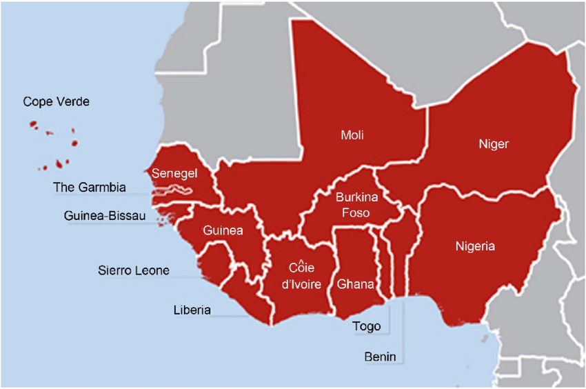 ECOWAS Map